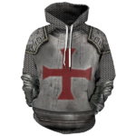 Men's Novelty Hoodie Indian Tribal 3D Digital Geometric Print Casual Sweatshirts