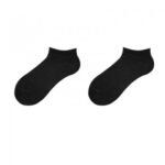 Pure cotton black Ankle Socks - Image 2
