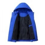 Men's Hooded Zip Front Puffer Jacket With Relaxed Winter Fit - Image 2