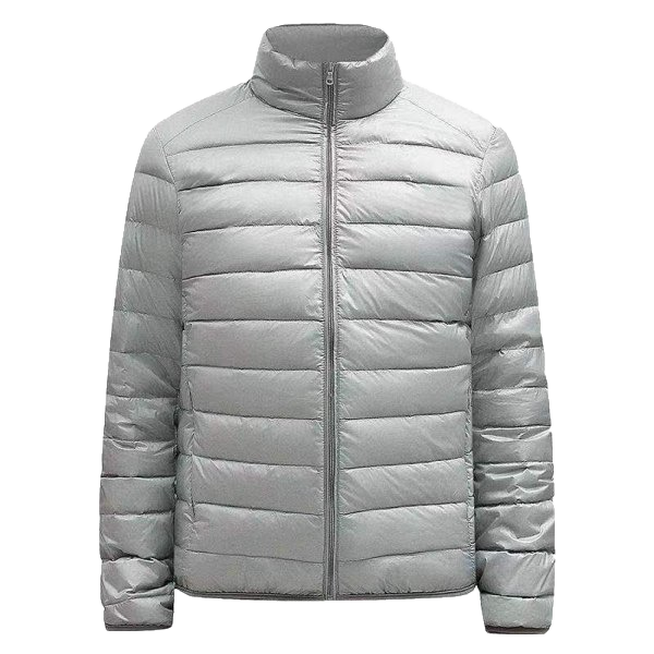 jacket_transparent_600x600 Men's short down cotton jacket - Image 1